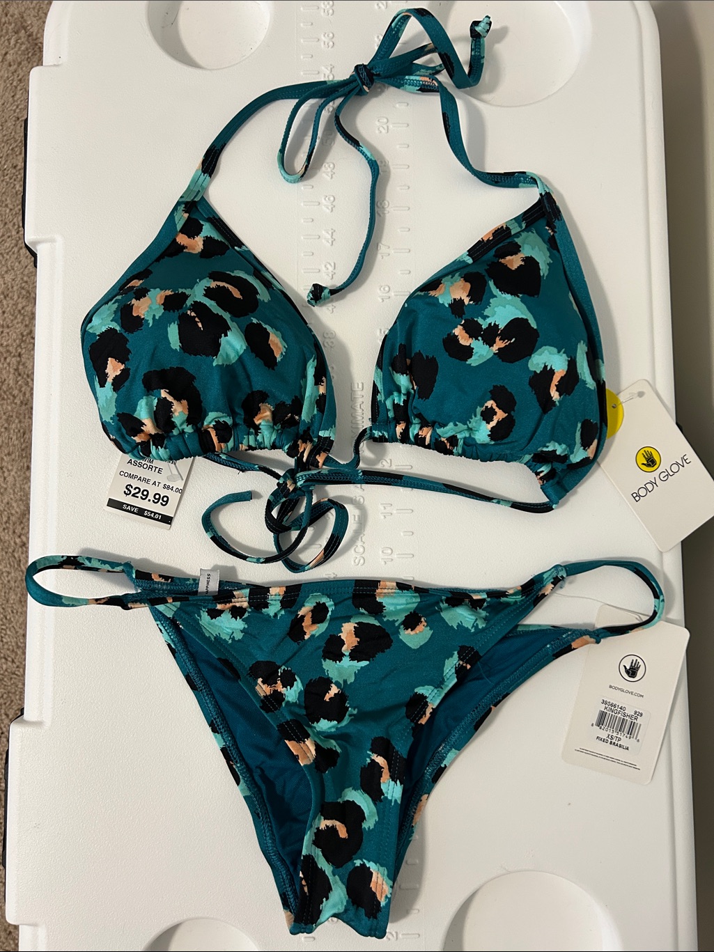 Nwt Body Glove String Bikini Set